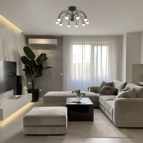 Люстра на штанге Eurosvet Ragno 90035/10 LED черный в Ижевске - izhevsk.mebel24.online | фото 5
