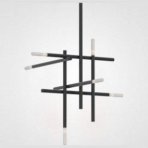 Люстра на штанге Imperiumloft Traverse Black TRAVERSE01 в Ижевске - izhevsk.mebel24.online | фото