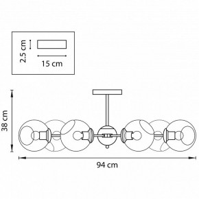 Люстра на штанге Lightstar Beta 785067 в Ижевске - izhevsk.mebel24.online | фото 8