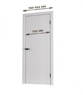 Межкомнатная дверь Bolivar Каньон браун (комплект) 700 в Ижевске - izhevsk.mebel24.online | фото