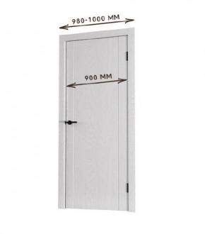 Межкомнатная дверь Bolivar Каньон браун (комплект) 900 в Ижевске - izhevsk.mebel24.online | фото
