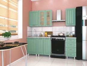 Модульная кухня Луксор клен бирюза в Ижевске - izhevsk.mebel24.online | фото 1