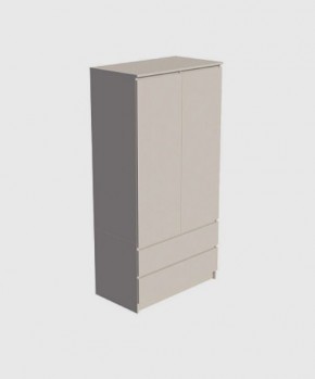 МОРИ МШ 900.1 Шкаф с 2-мя дв. и 2-мя ящ. (Сатин) в Ижевске - izhevsk.mebel24.online | фото 2