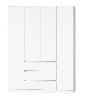МС "Хилтон" Шкаф №1 1600 (Белый текстурный) в Ижевске - izhevsk.mebel24.online | фото 2