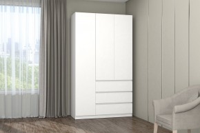 МС "Хилтон" Шкаф №2 1200 (Белый текстурный) в Ижевске - izhevsk.mebel24.online | фото