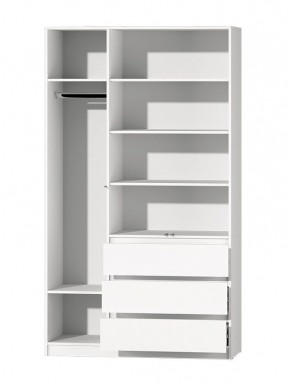 МС "Хилтон" Шкаф №2 1200 (Белый текстурный) в Ижевске - izhevsk.mebel24.online | фото 3