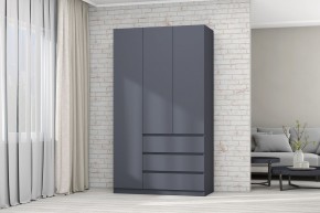 МС "Хилтон" Шкаф №2 1200 (Графит) в Ижевске - izhevsk.mebel24.online | фото