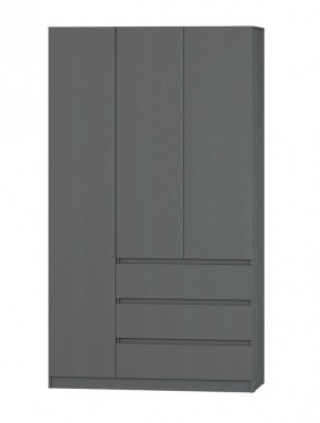 МС "Хилтон" Шкаф №2 1200 (Графит) в Ижевске - izhevsk.mebel24.online | фото 2