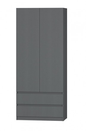 МС "Хилтон" Шкаф №3 900 (Графит) в Ижевске - izhevsk.mebel24.online | фото 2