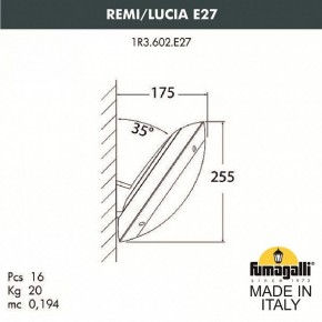 Накладной светильник Fumagalli Lucia 1R3.602.000.LYE27 в Ижевске - izhevsk.mebel24.online | фото 2