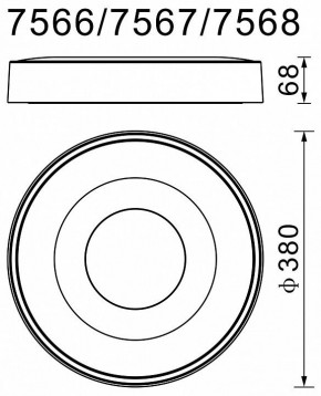 Накладной светильник Mantra Coin 7567 в Ижевске - izhevsk.mebel24.online | фото 4