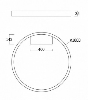 Накладной светильник Maytoni Rim MOD058CL-L65B4K в Ижевске - izhevsk.mebel24.online | фото 3