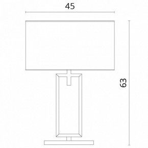 Настольная лампа декоративная Divinare Porta 5933/01 TL-1 в Ижевске - izhevsk.mebel24.online | фото 3