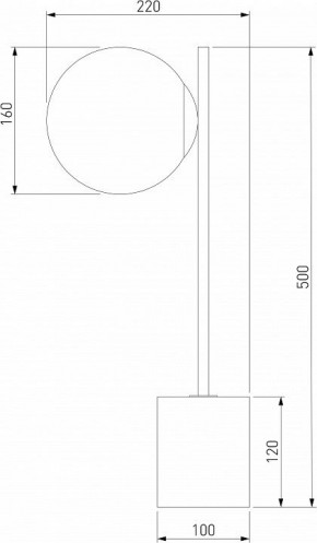 Настольная лампа декоративная Eurosvet Marbella 01157/1 латунь в Ижевске - izhevsk.mebel24.online | фото 3
