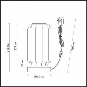 Настольная лампа декоративная Odeon Light Jam 5408/10TL в Ижевске - izhevsk.mebel24.online | фото 4