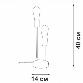 Настольная лампа декоративная Vitaluce V3005 V3005-1/2L в Ижевске - izhevsk.mebel24.online | фото 5