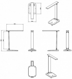 Настольная лампа офисная Arte Lamp London A5124LT-1BK в Ижевске - izhevsk.mebel24.online | фото 2