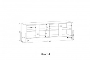 НЕКСТ - 1 Тумба ТВ в Ижевске - izhevsk.mebel24.online | фото 2