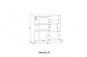 НИКОЛЬ 33 Тумба для обуви в Ижевске - izhevsk.mebel24.online | фото 2