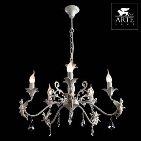 Подвесная люстра Arte Lamp Angelina A5349LM-5WH в Ижевске - izhevsk.mebel24.online | фото 4