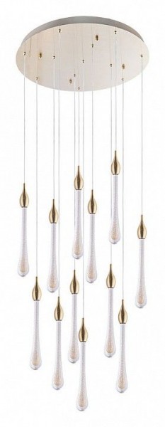 Подвесная люстра Arte Lamp Raindrop A1803LM-36PB в Ижевске - izhevsk.mebel24.online | фото