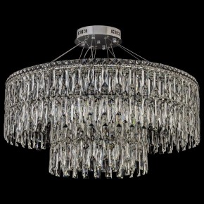 Подвесная люстра Arti Lampadari Ovindoli Nickel Ovindoli L 1.5.80+40.100 N в Ижевске - izhevsk.mebel24.online | фото 3