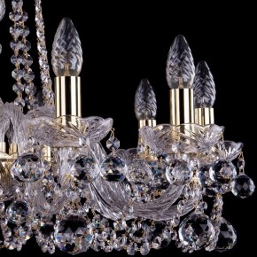Подвесная люстра Bohemia Ivele Crystal 1402 1402/10/240/G/Balls в Ижевске - izhevsk.mebel24.online | фото 2
