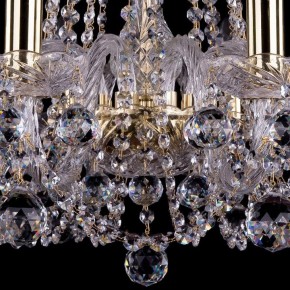 Подвесная люстра Bohemia Ivele Crystal 1402 1402/10/240/G/Balls в Ижевске - izhevsk.mebel24.online | фото 3