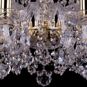 Подвесная люстра Bohemia Ivele Crystal 1402 1402/10/240/G/Leafs в Ижевске - izhevsk.mebel24.online | фото 5