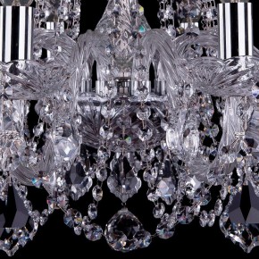 Подвесная люстра Bohemia Ivele Crystal 1402 1402/10/240/Ni/Leafs в Ижевске - izhevsk.mebel24.online | фото 3