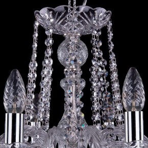 Подвесная люстра Bohemia Ivele Crystal 1402 1402/10/240/Ni/Leafs в Ижевске - izhevsk.mebel24.online | фото 4