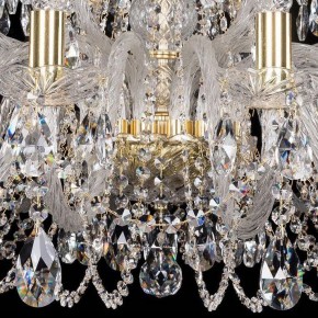 Подвесная люстра Bohemia Ivele Crystal 1402 1402/16+8/360/G в Ижевске - izhevsk.mebel24.online | фото 3
