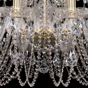 Подвесная люстра Bohemia Ivele Crystal 1402 1402/16+8/400/G в Ижевске - izhevsk.mebel24.online | фото 3
