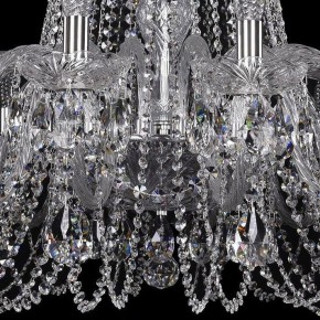 Подвесная люстра Bohemia Ivele Crystal 1402 1402/18/400/Ni в Ижевске - izhevsk.mebel24.online | фото 3