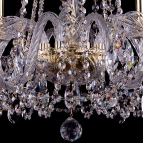 Подвесная люстра Bohemia Ivele Crystal 1402 1402/8/240/G в Ижевске - izhevsk.mebel24.online | фото 3