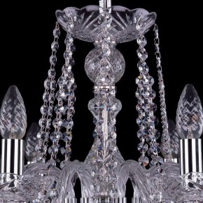Подвесная люстра Bohemia Ivele Crystal 1402 1402/8/240/Ni в Ижевске - izhevsk.mebel24.online | фото 4