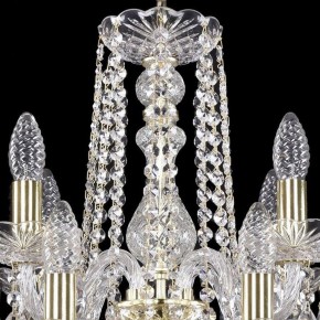 Подвесная люстра Bohemia Ivele Crystal 1402 1402/8+4/160/2d/G в Ижевске - izhevsk.mebel24.online | фото 4