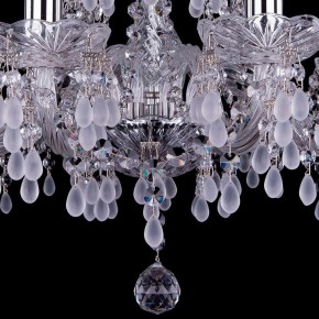 Подвесная люстра Bohemia Ivele Crystal 1410 1410/8/195/Ni/V0300 в Ижевске - izhevsk.mebel24.online | фото 3