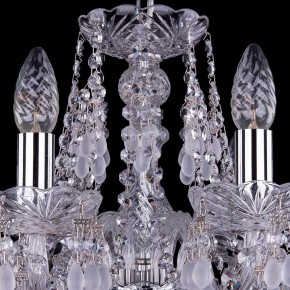 Подвесная люстра Bohemia Ivele Crystal 1410 1410/8/195/Ni/V0300 в Ижевске - izhevsk.mebel24.online | фото 4