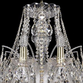 Подвесная люстра Bohemia Ivele Crystal 1411 1411/16/300/G в Ижевске - izhevsk.mebel24.online | фото 4