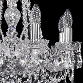 Подвесная люстра Bohemia Ivele Crystal 1411 1411/8/160/Ni в Ижевске - izhevsk.mebel24.online | фото 2