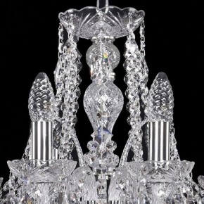 Подвесная люстра Bohemia Ivele Crystal 1411 1411/8/160/Ni в Ижевске - izhevsk.mebel24.online | фото 4