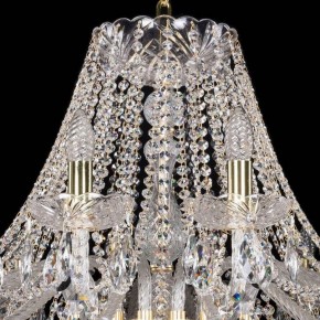 Подвесная люстра Bohemia Ivele Crystal 1413 1413/18/400/G в Ижевске - izhevsk.mebel24.online | фото 4