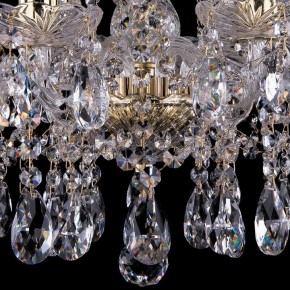 Подвесная люстра Bohemia Ivele Crystal 1413 1413/8/165/G/Tube в Ижевске - izhevsk.mebel24.online | фото 3