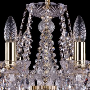 Подвесная люстра Bohemia Ivele Crystal 1413 1413/8/200/G в Ижевске - izhevsk.mebel24.online | фото 5