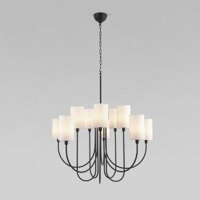 Подвесная люстра Eurosvet Abbey 60164/10 черный в Ижевске - izhevsk.mebel24.online | фото 2