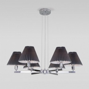 Подвесная люстра Eurosvet Peony 60136/6 хром/графит в Ижевске - izhevsk.mebel24.online | фото 2