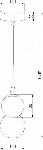 Подвесная люстра Eurosvet Polar 50250/1 LED серый в Ижевске - izhevsk.mebel24.online | фото 3