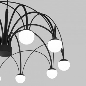 Подвесная люстра Eurosvet Ragno 90034/10 LED черный в Ижевске - izhevsk.mebel24.online | фото 6