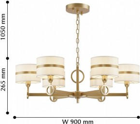 Подвесная люстра Favourite Mateo 2634-8P в Ижевске - izhevsk.mebel24.online | фото 8